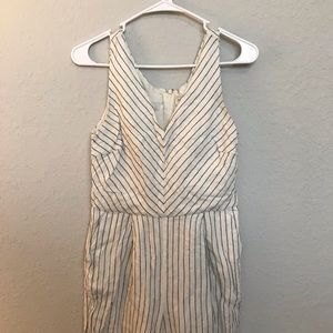 Striped jumpsuit
